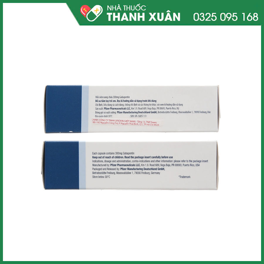 Neurontin 300mg thuốc điều trị động kinh và đau thần kinh